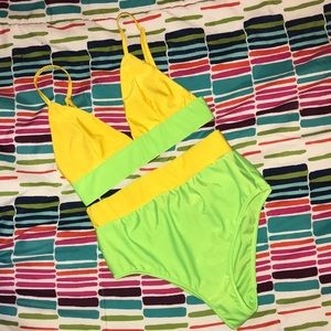 High Waisted PrettyLittleThing Bikini